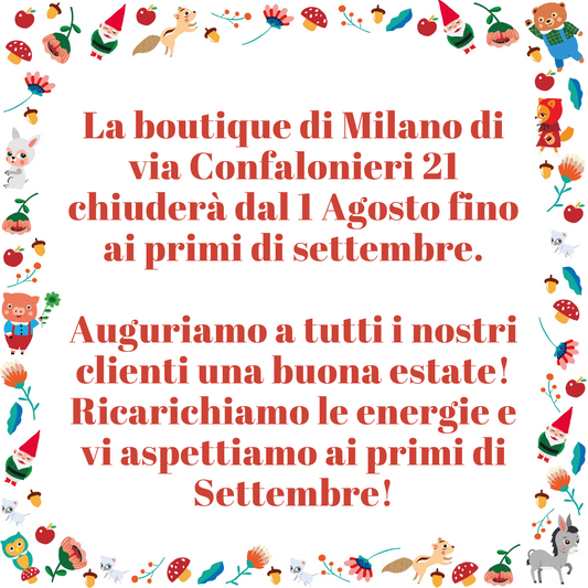 AMANITA VA IN VACANZA.....RICARICHIAMO LE ENERGIE , CI RIVEDIAMO A SETTEMBRE!