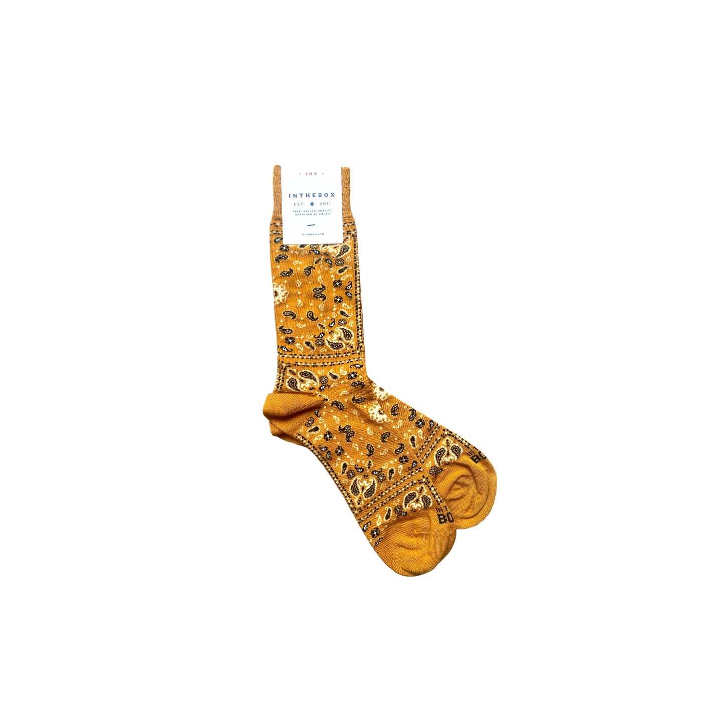 Calzini corti Bandana gialli
