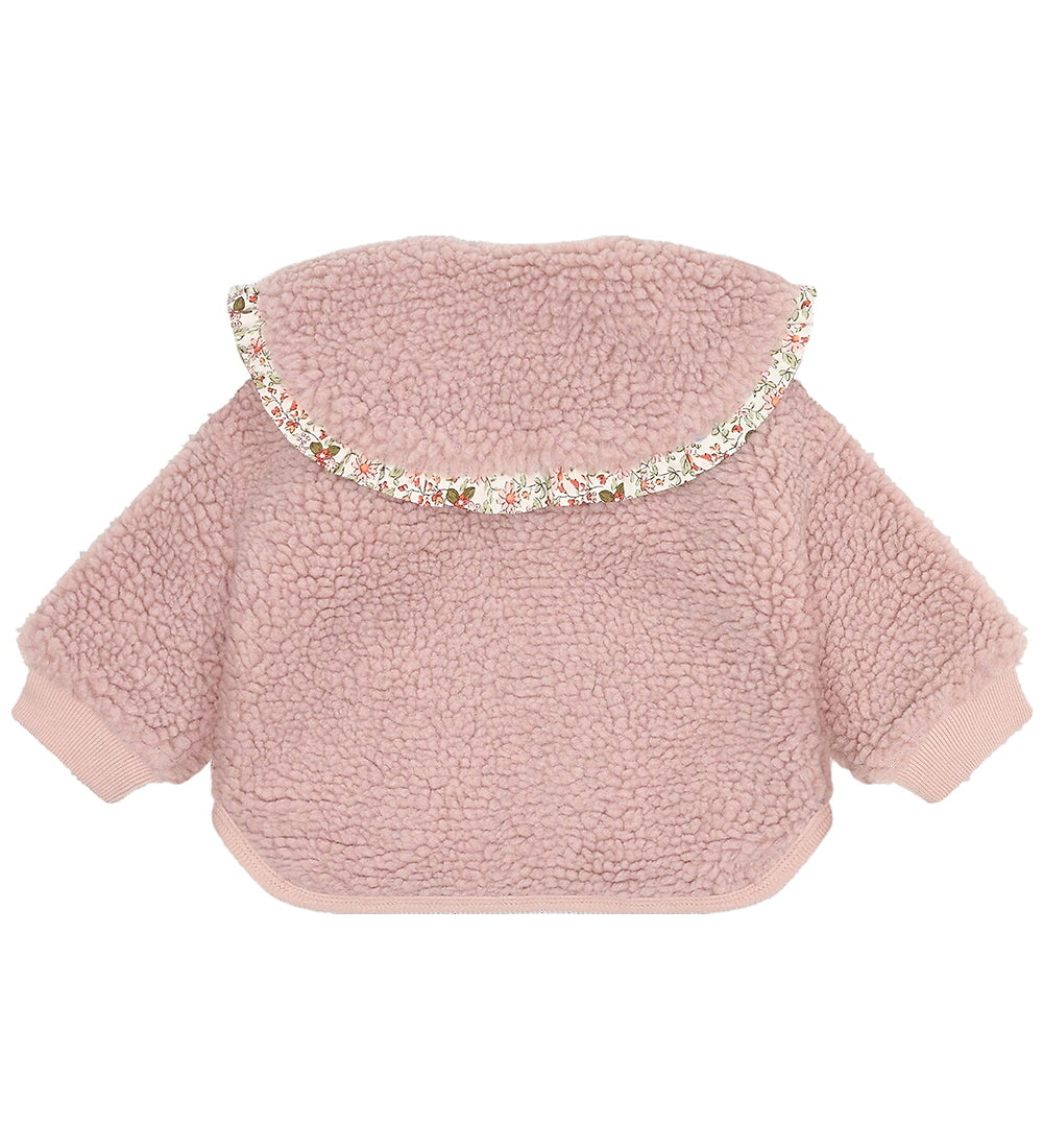 Giacca teddy con motivo liberty