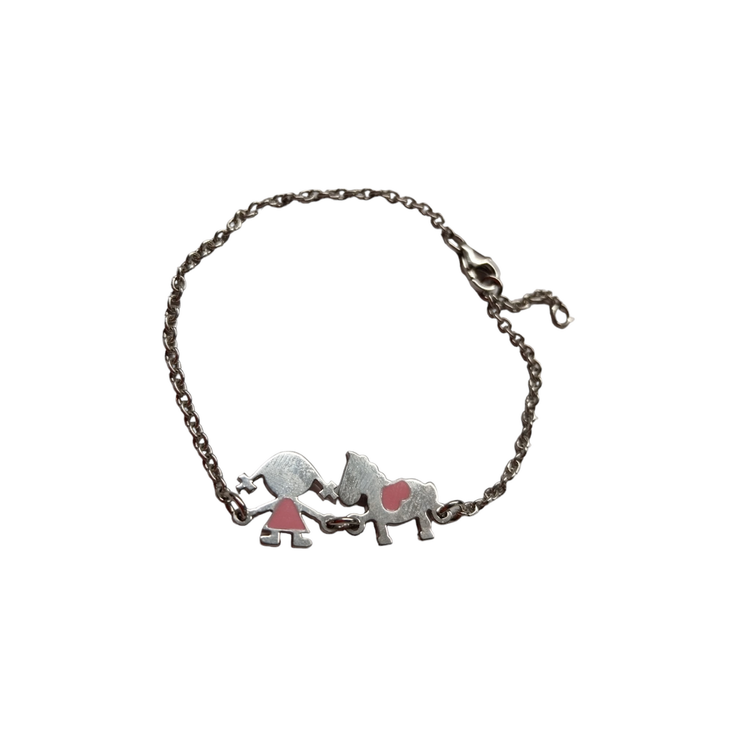Bracciale argento Girl&pet