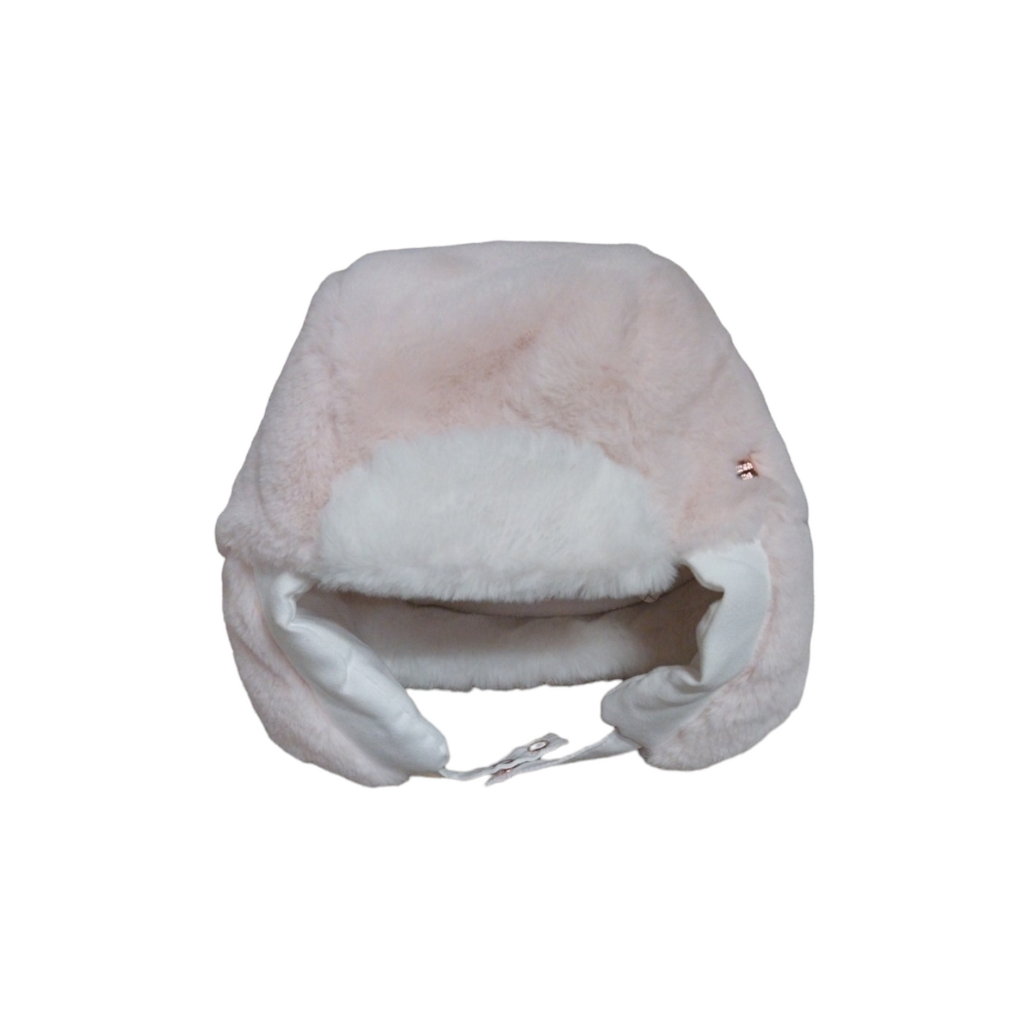 Cappello paraorecchie rosa
