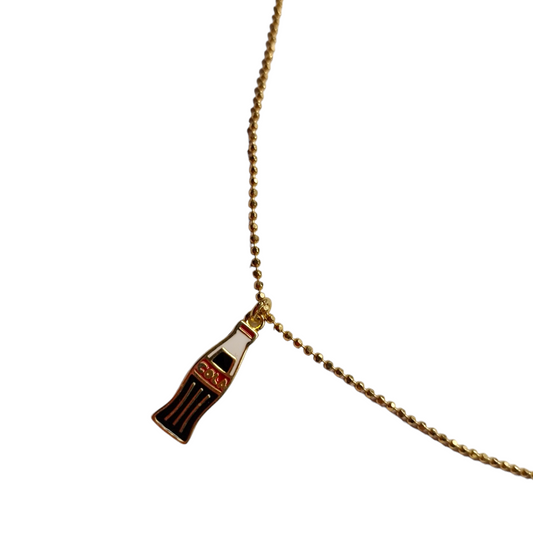 Collana oro Coca Cola