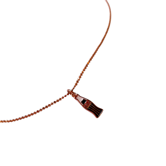 Collana oro rosa Coca Cola