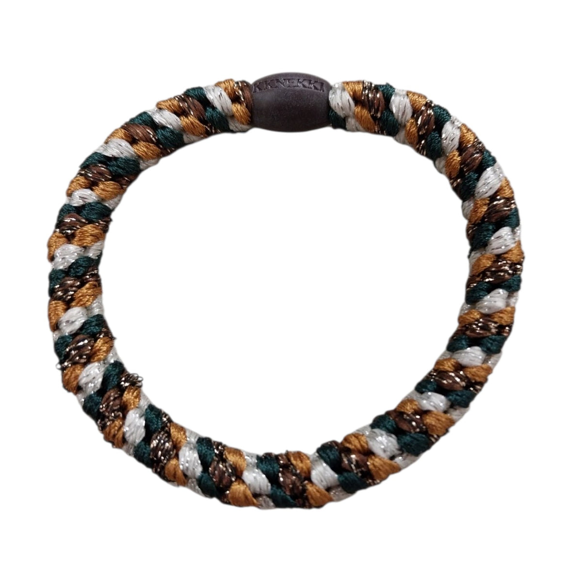 Knekki Elastico per capelli Mix green e brown