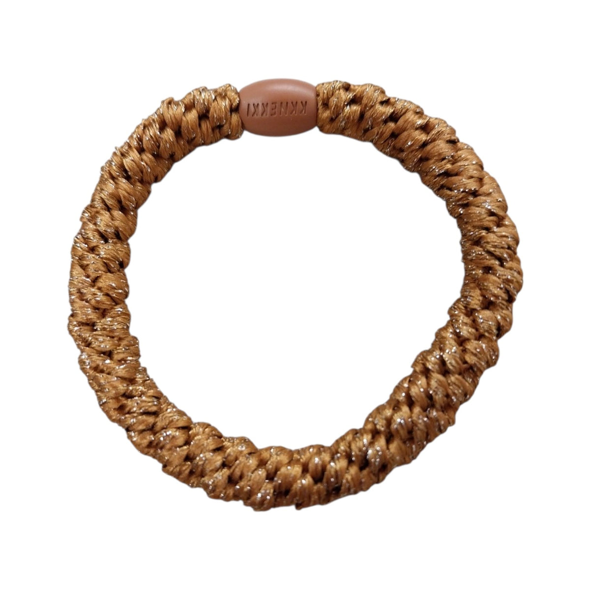 Knekki Elastico per capelli Glitter Honey Brown