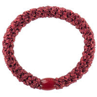 Elastico per capelli Kknekki light bordeaux glitter