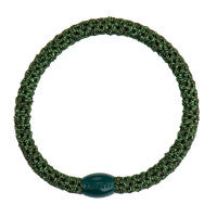 Elastico per capelli Kknekki slim army glitter