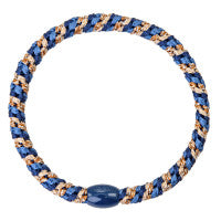 Elastico per capelli Kknekki slim mix navy gold glitter