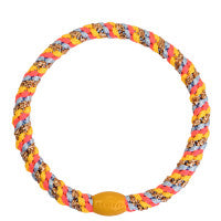 Elastico per capelli Kknekki slim mix rose baby blue glitter