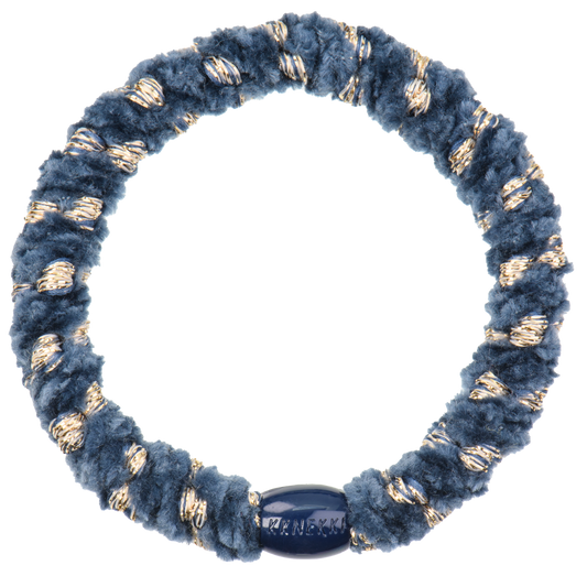 Elastico per capelli Kknekki Velvet Dusty grey blue