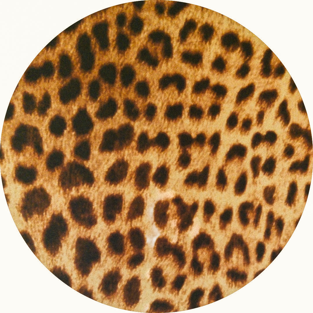 Pantazampa elasticizzato peso medio scamosciato leopardato