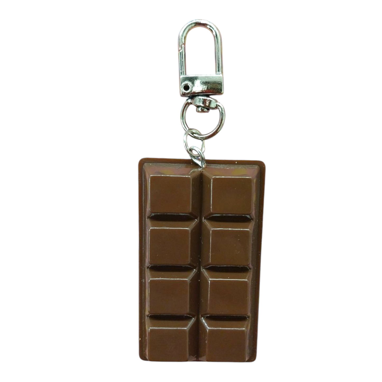 Bag Charm Cioccolata Argento