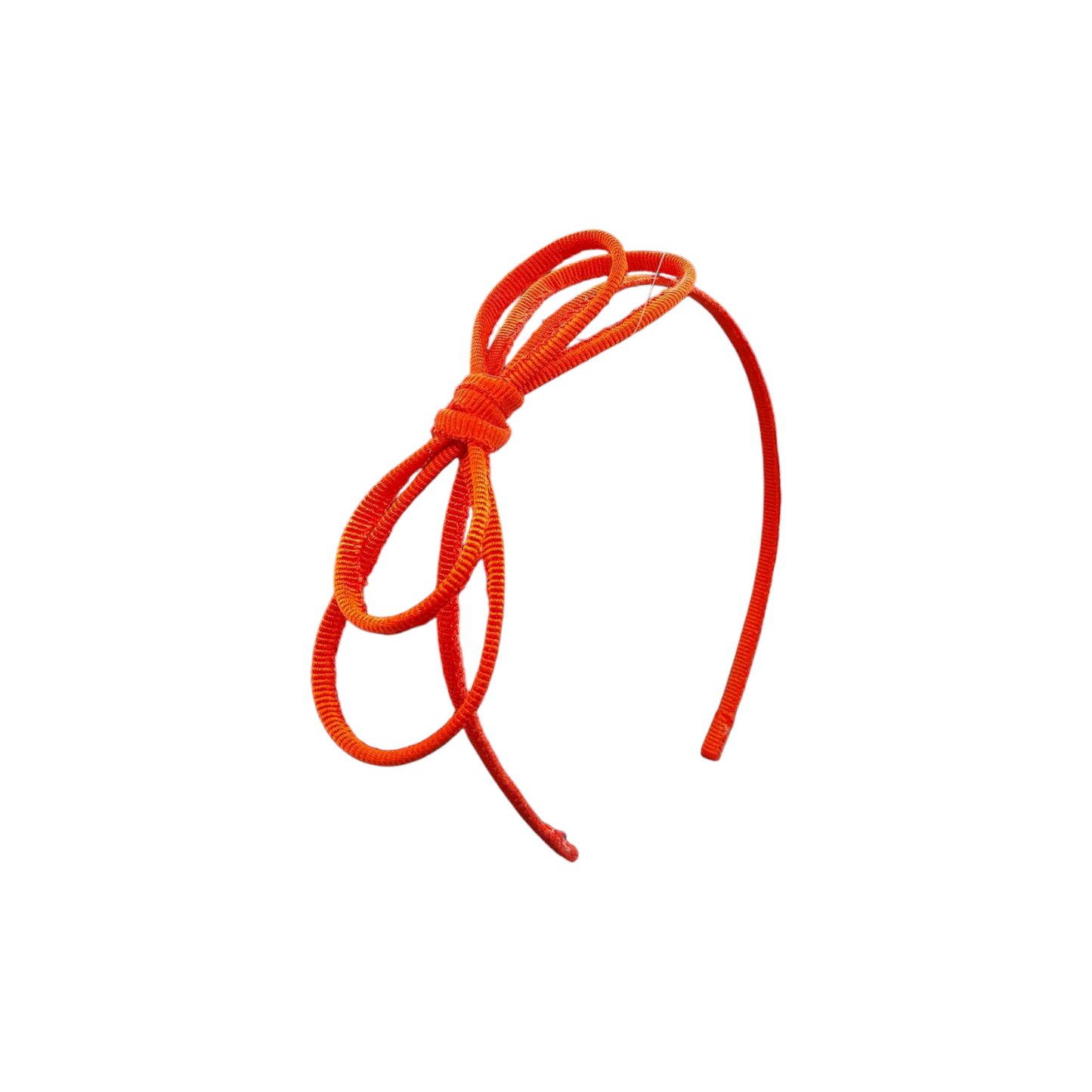 Cerchietto con fiocco rosso