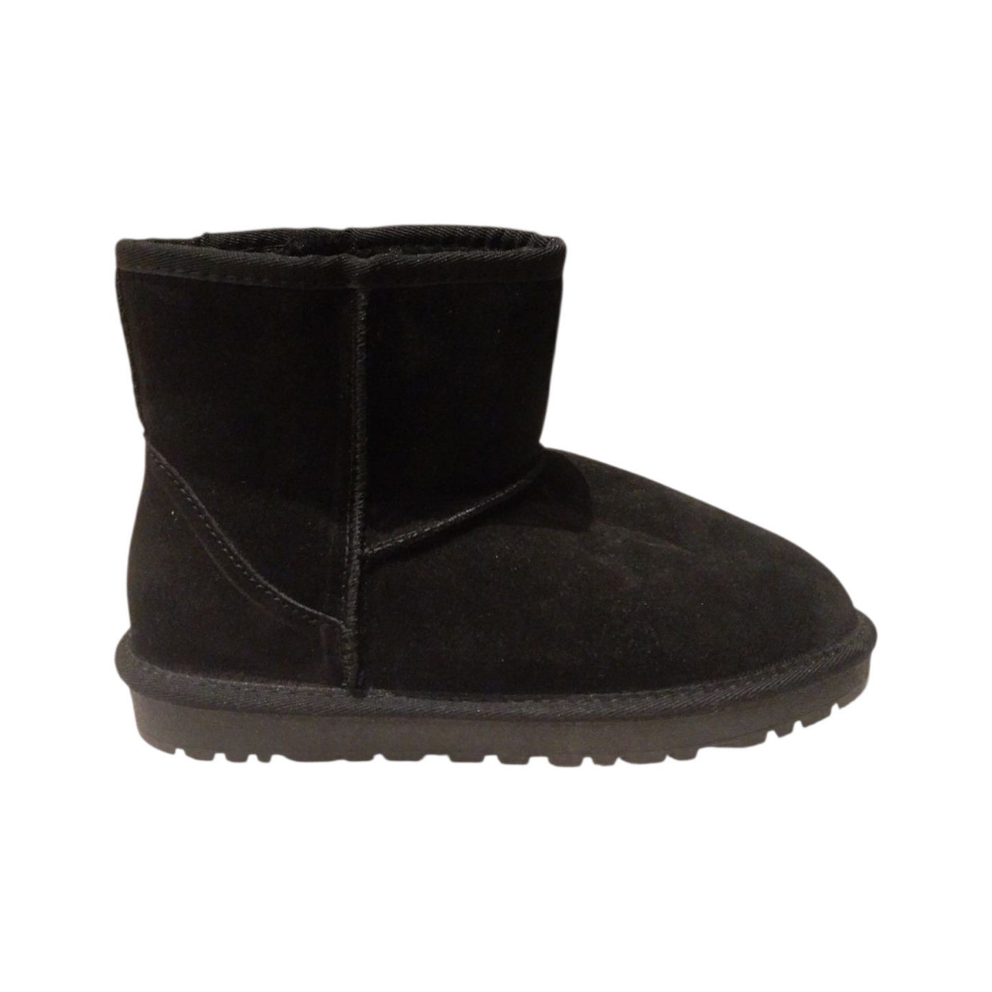 Stivaletti con pelo nero alto