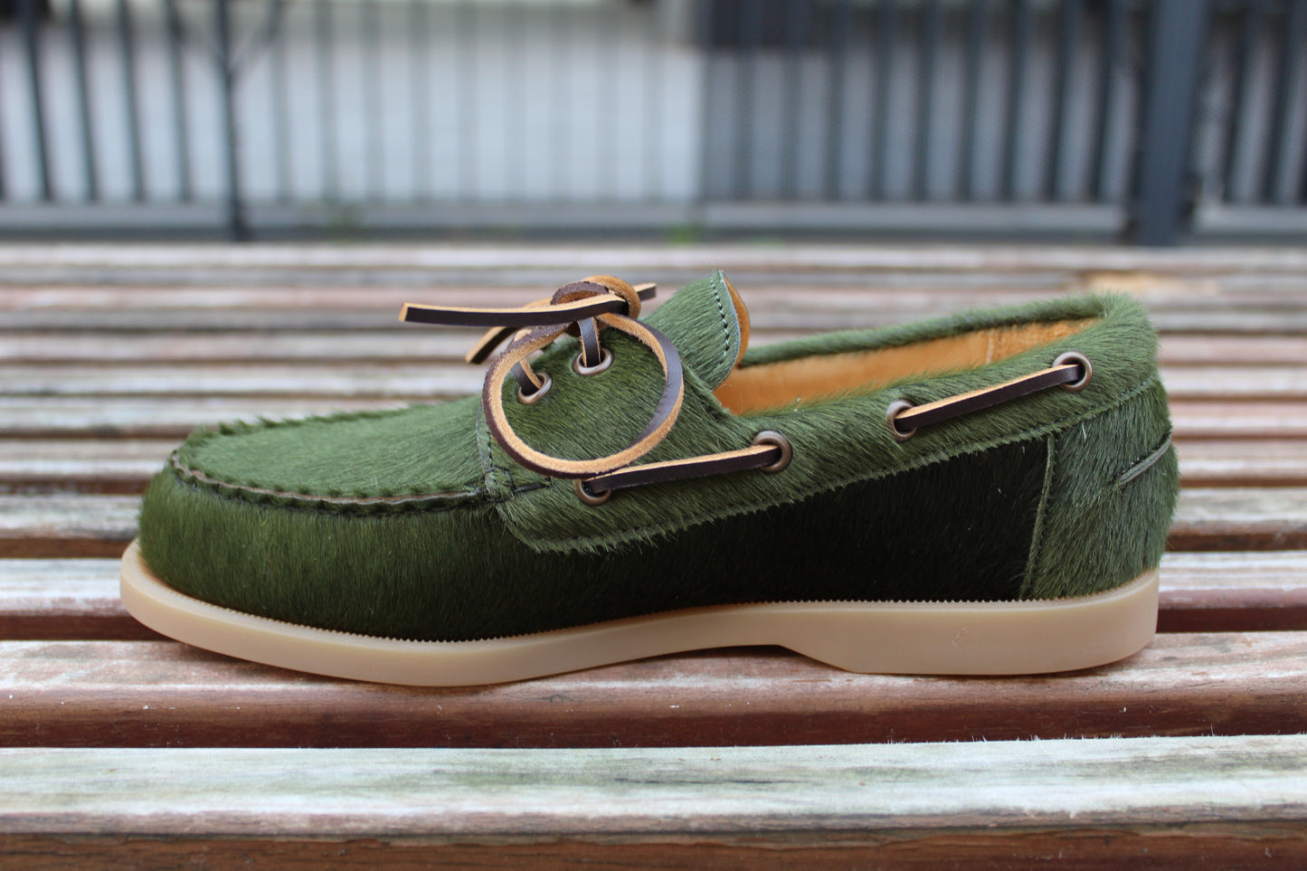 Mocassini effetto cavallino verdone