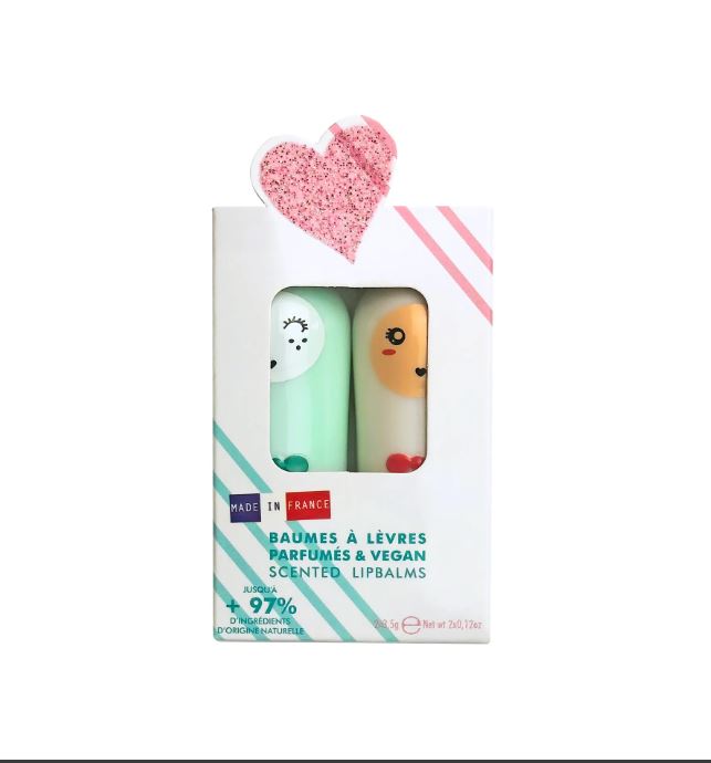Duo Lip Balm Gold Pastel Sweet