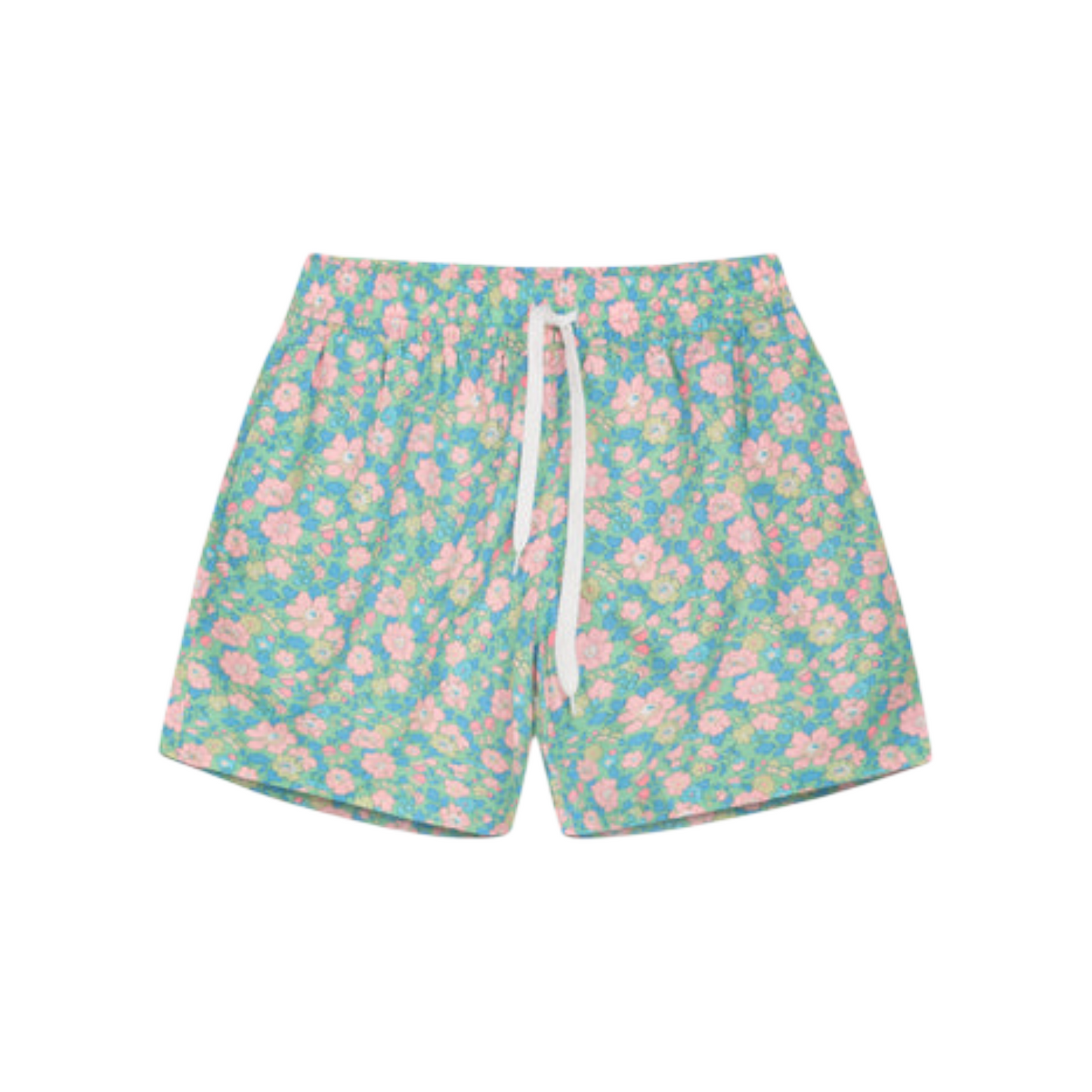 Costume da uomo con elastico Fiori verdi e rosa Liberty