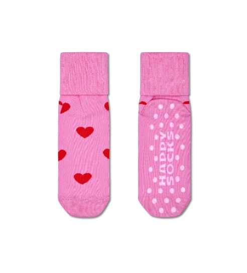 Kit 2 calzini cuoricini antiscivolo