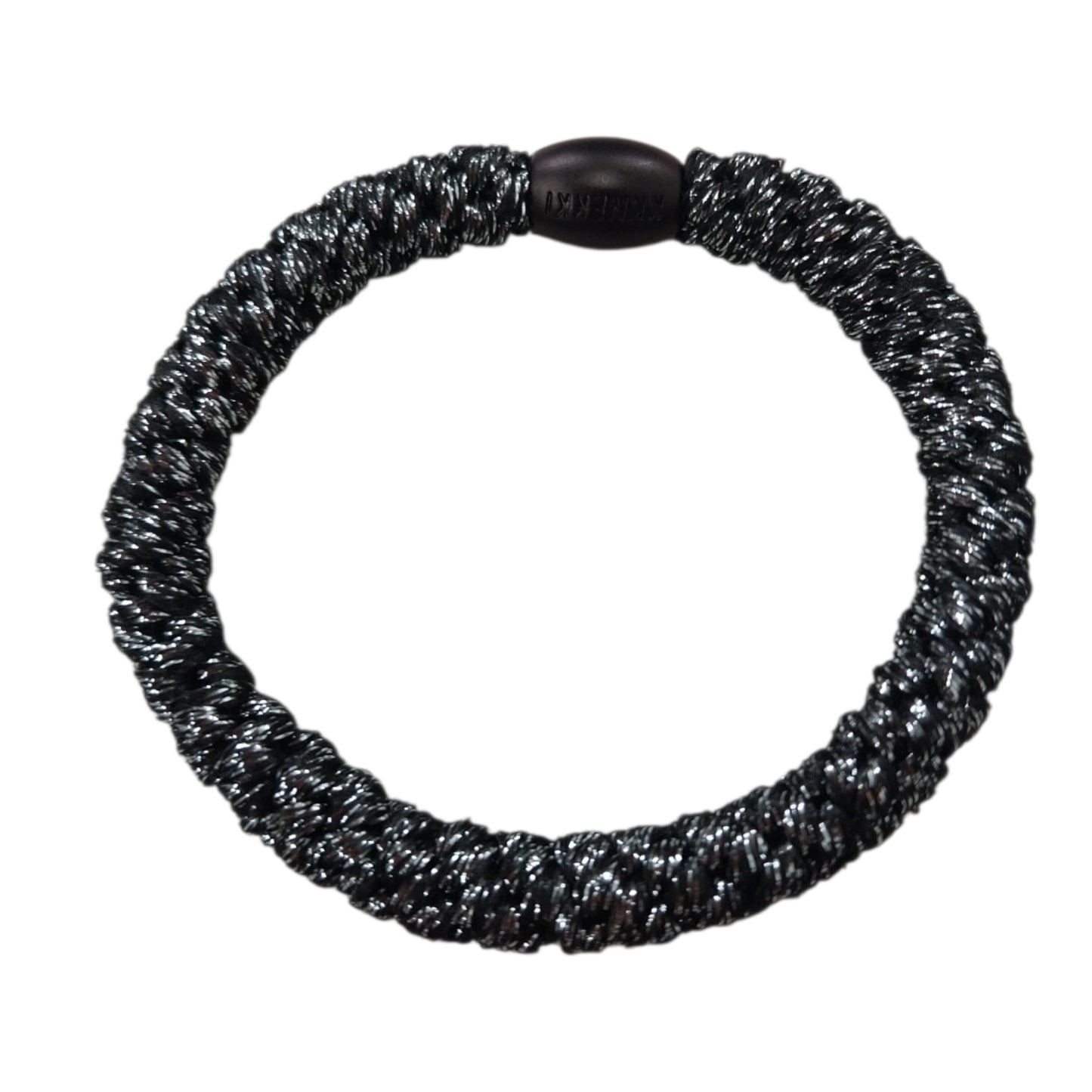 Knekki Elastico per capelli Glitter Black