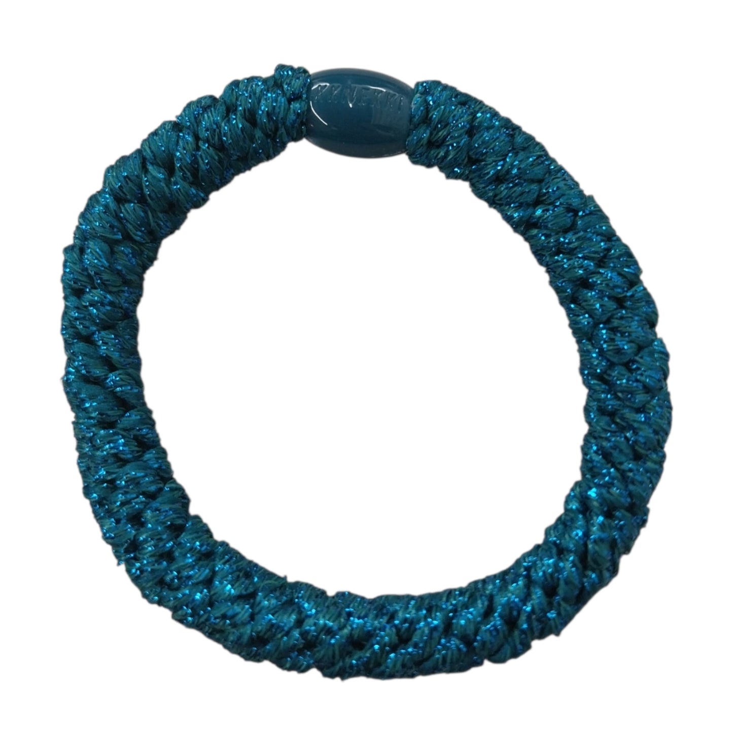 Knekki Elastico per capelli Glitter Dark ocean blue