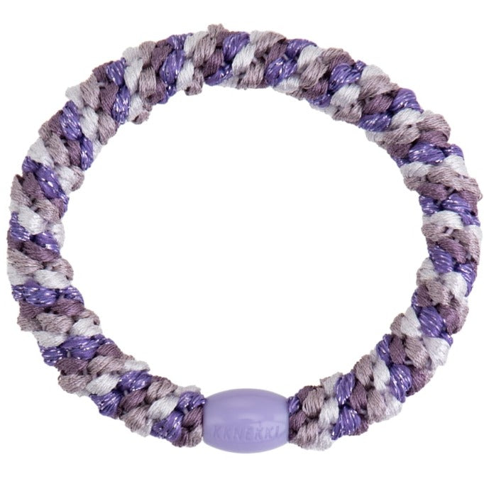 Elastico per capelli Kknekki mix lilac glitter