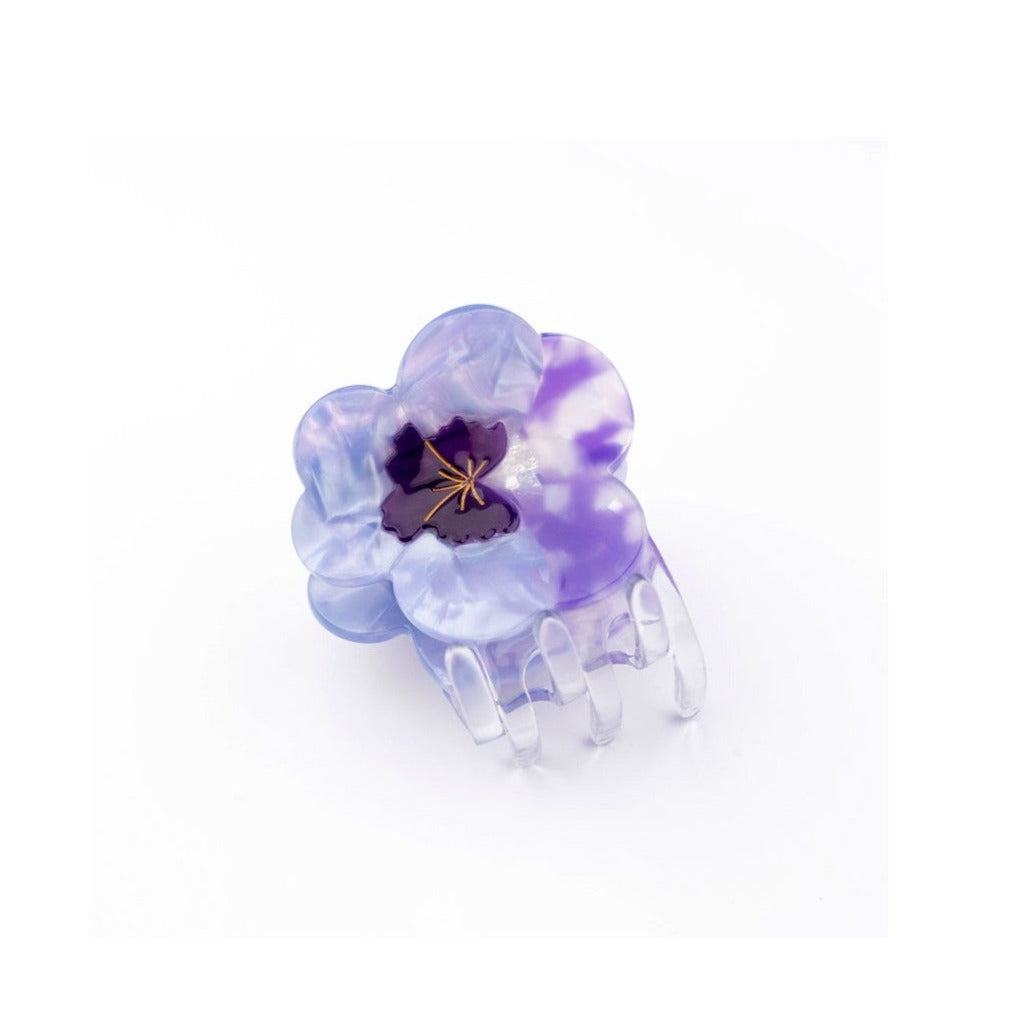 Molletta a pinza violetta