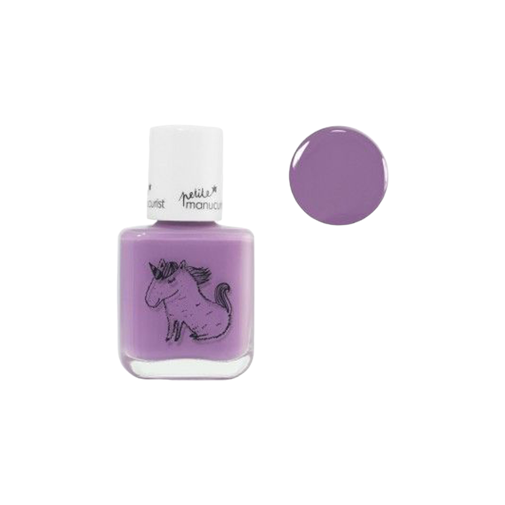 Smaltino viola Unicorno
