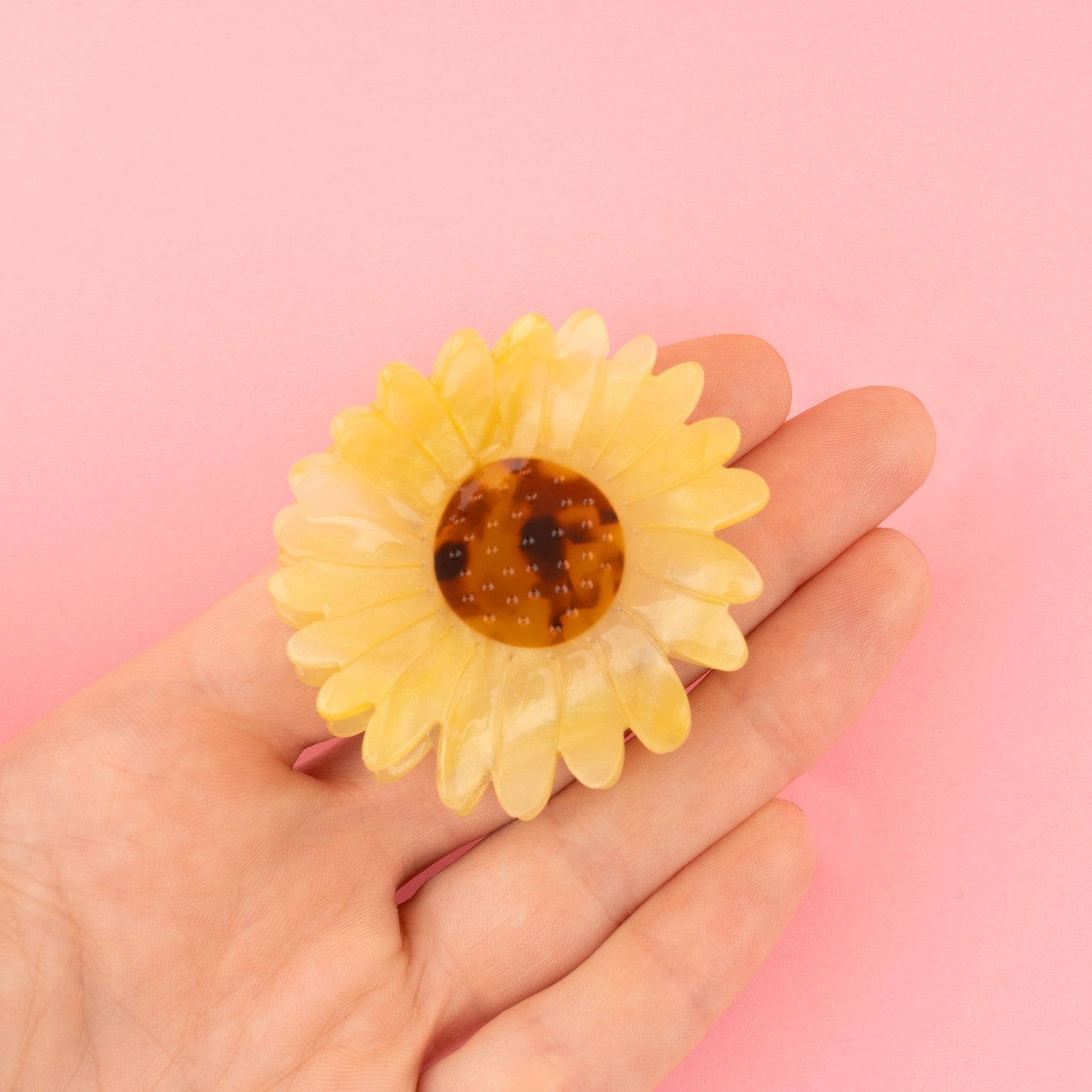 Molletta a pinza girasole