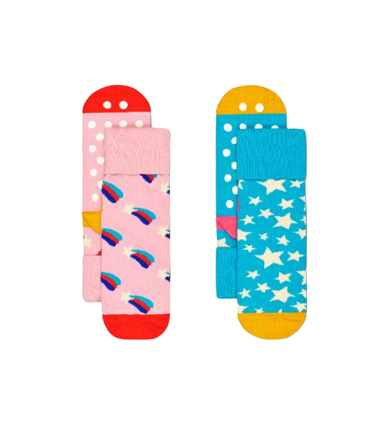 Kit 2 calzini shooting star Kids antiscivolo