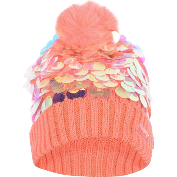 Cappello paillettes rosa