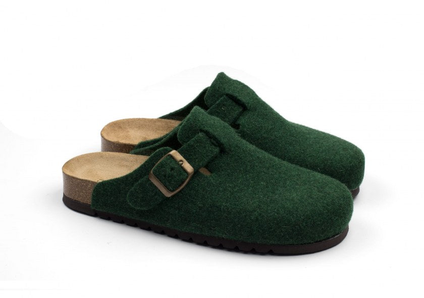 Sabot in feltro verdone