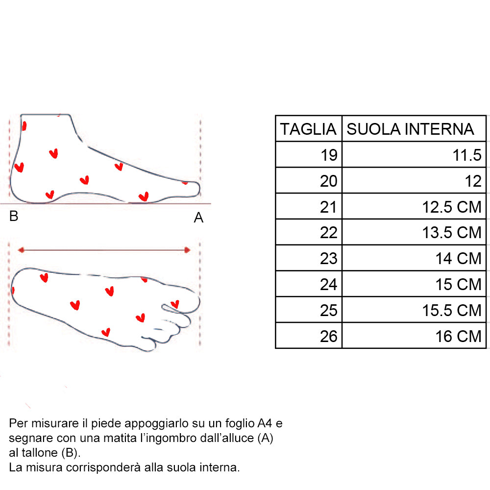 Scarpina occhietti righe blu