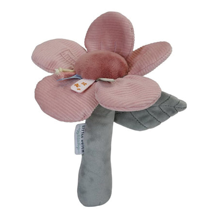 Sonaglio morbido fiore rosa