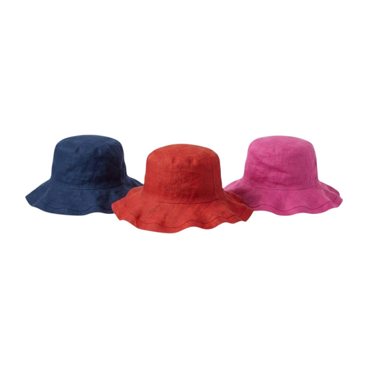 Cappello in organza di cotone vari colori