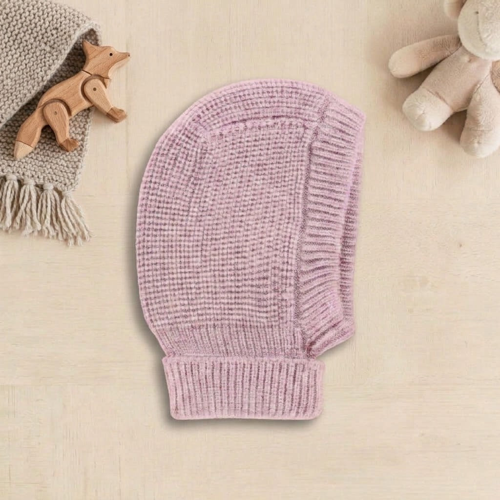 Passamontagna rosa antico