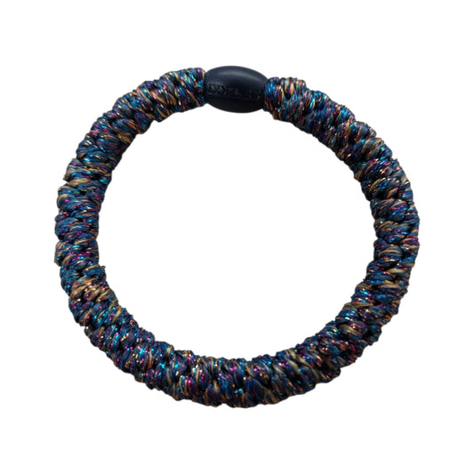 Knekki Elastico per capelli Dark blue rainbow