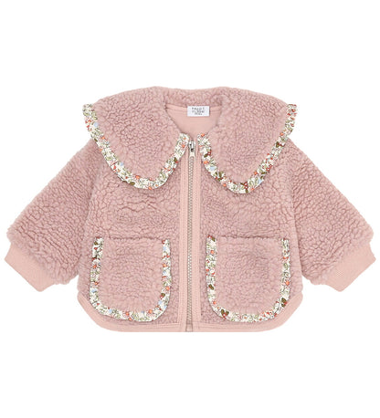 Giacca teddy con motivo liberty