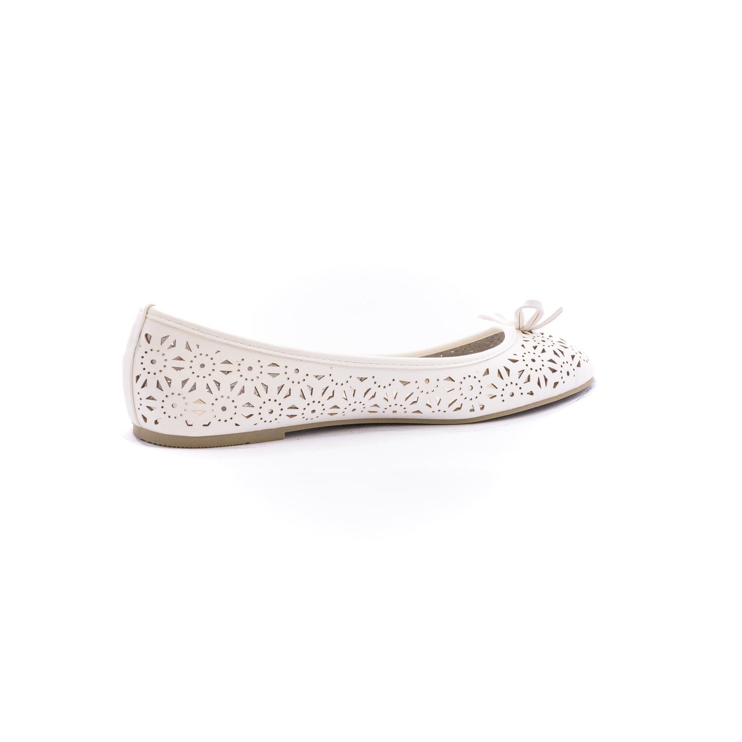 Ballerine traforate bianche