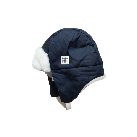 Cappello paraorecchie blu