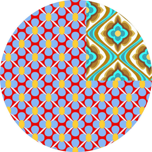 Canotta elasticizzata peso leggero fantasia Double 1