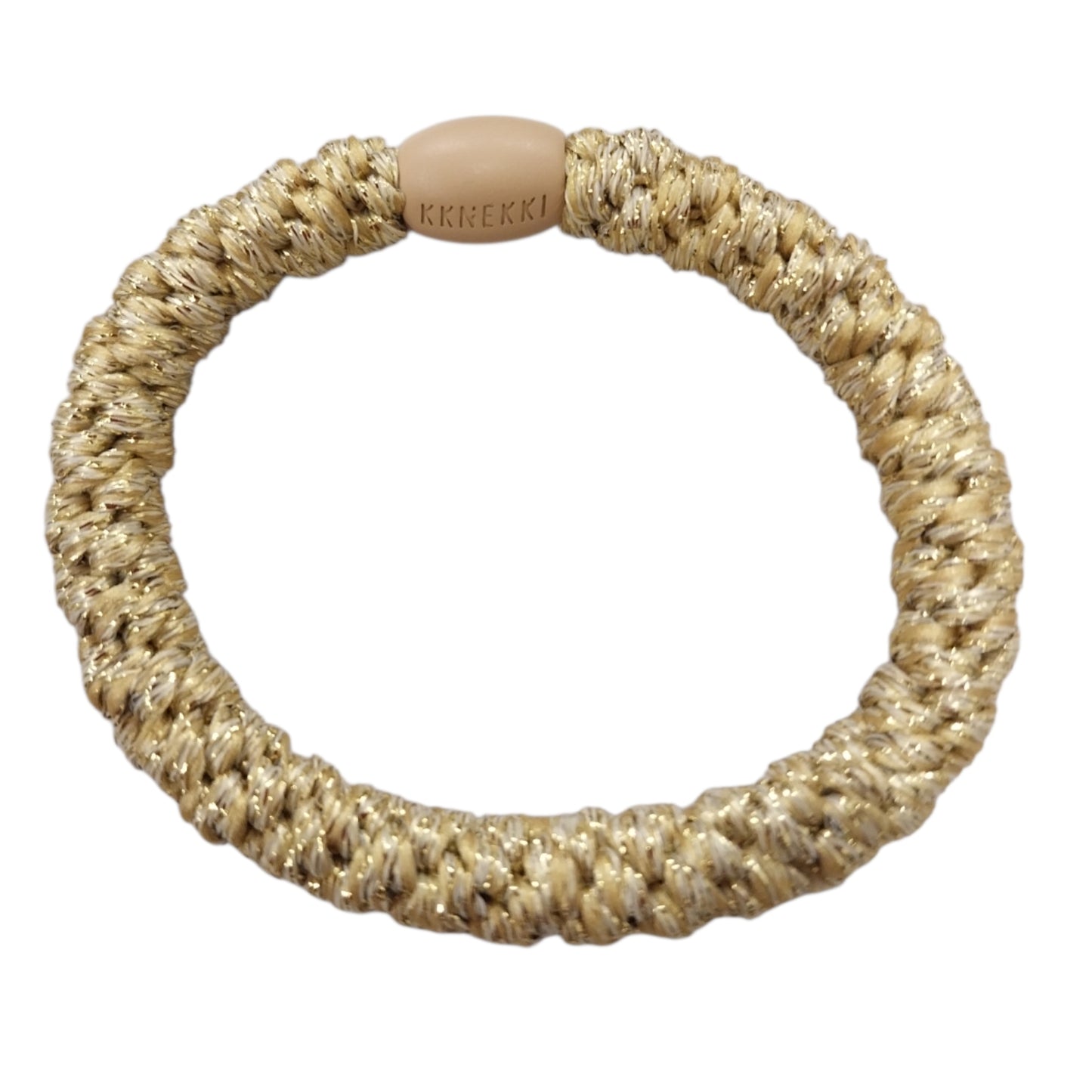 Knekki Elastico per capelli Glitter Gold