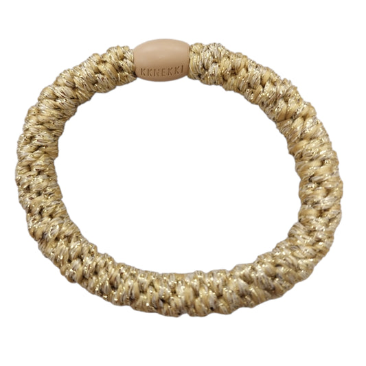 Knekki Elastico per capelli Glitter Gold