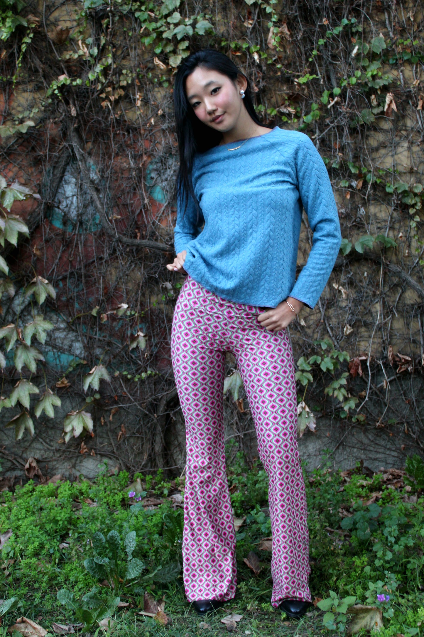 Pantazampa elasticizzato peso leggero fantasia Double 4