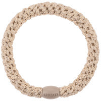 Elastico per capelli Kknekki beige glitter