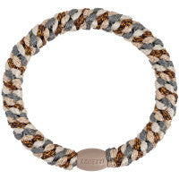 Elastico per capelli Kknekki mix copper grey glitter
