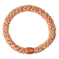 Elastico per capelli Kknekki rosegold glitter