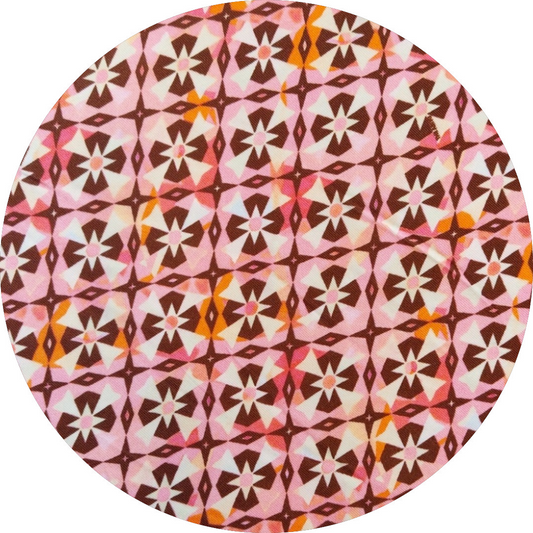 Pantazampa optical fiore rosa