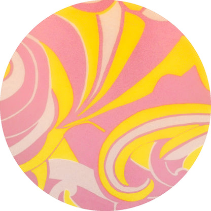 Pantazampa elasticizzato peso leggero optical rosa/giallo
