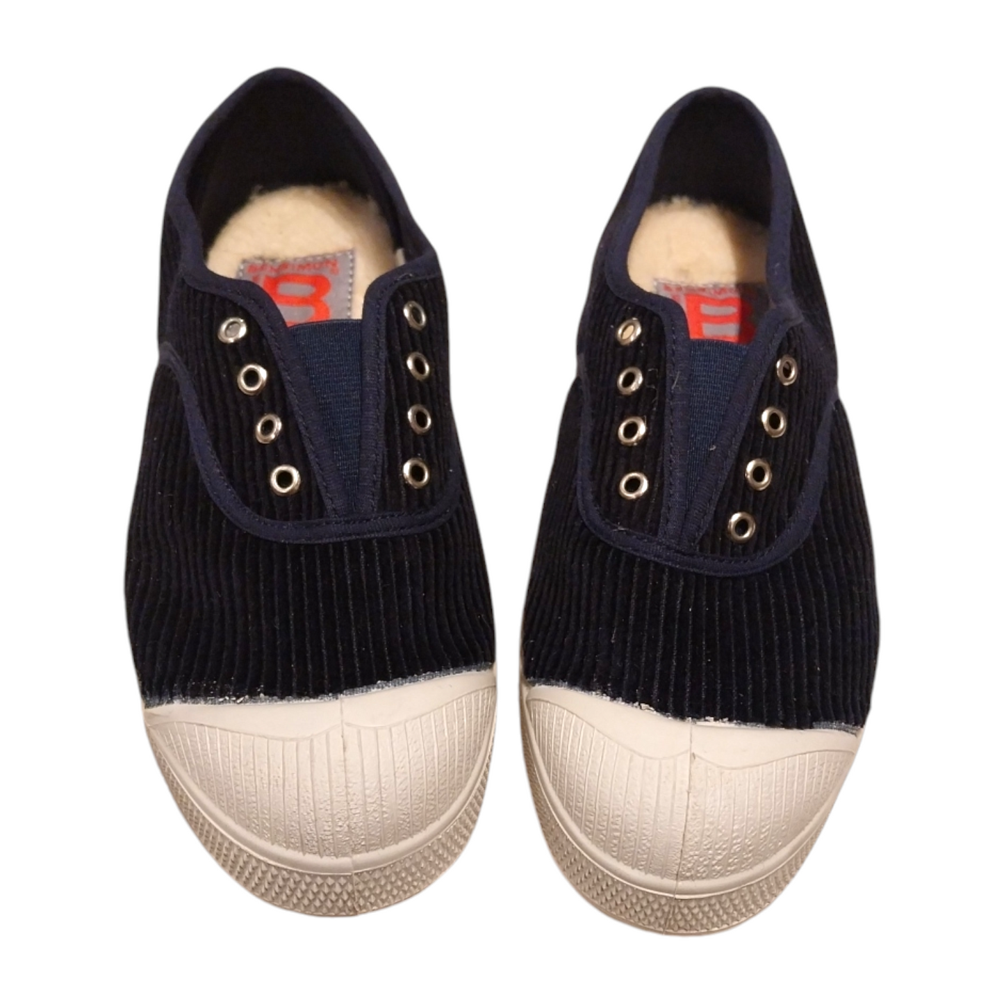 Bensimon velluto blu