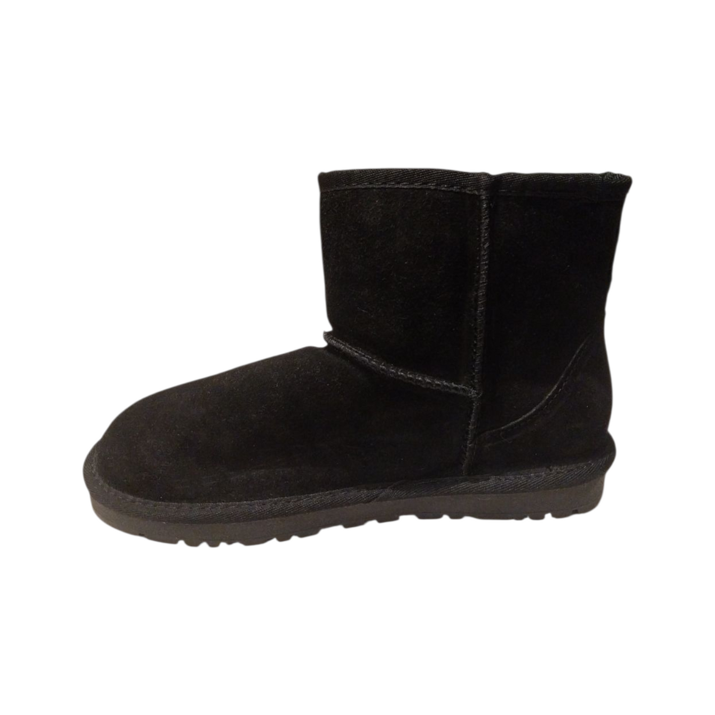 Stivaletti con pelo nero alto